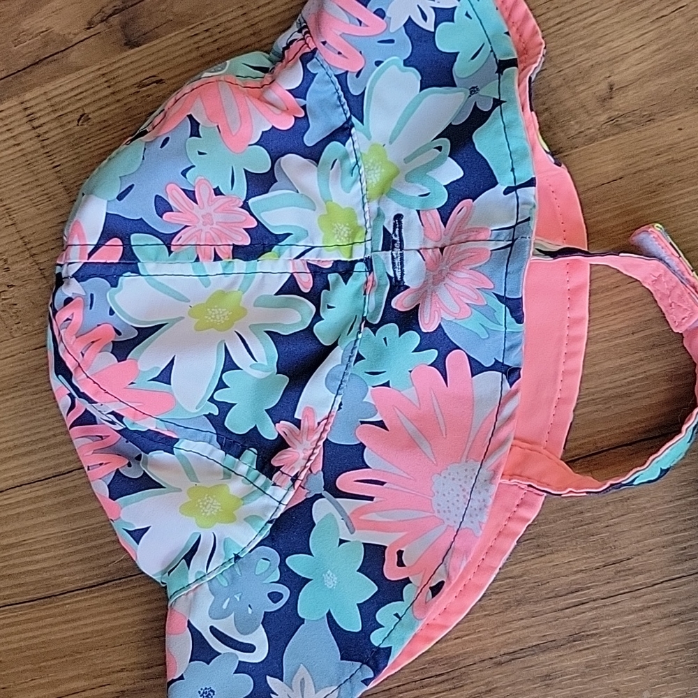 💕 SOLD!!! Bundle of Toddler Girl Sun Hats - Picture 6 of 10